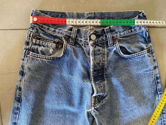 Jeans vintage Chevignon bleu W 29 US soit 36 France - photo numéro 16