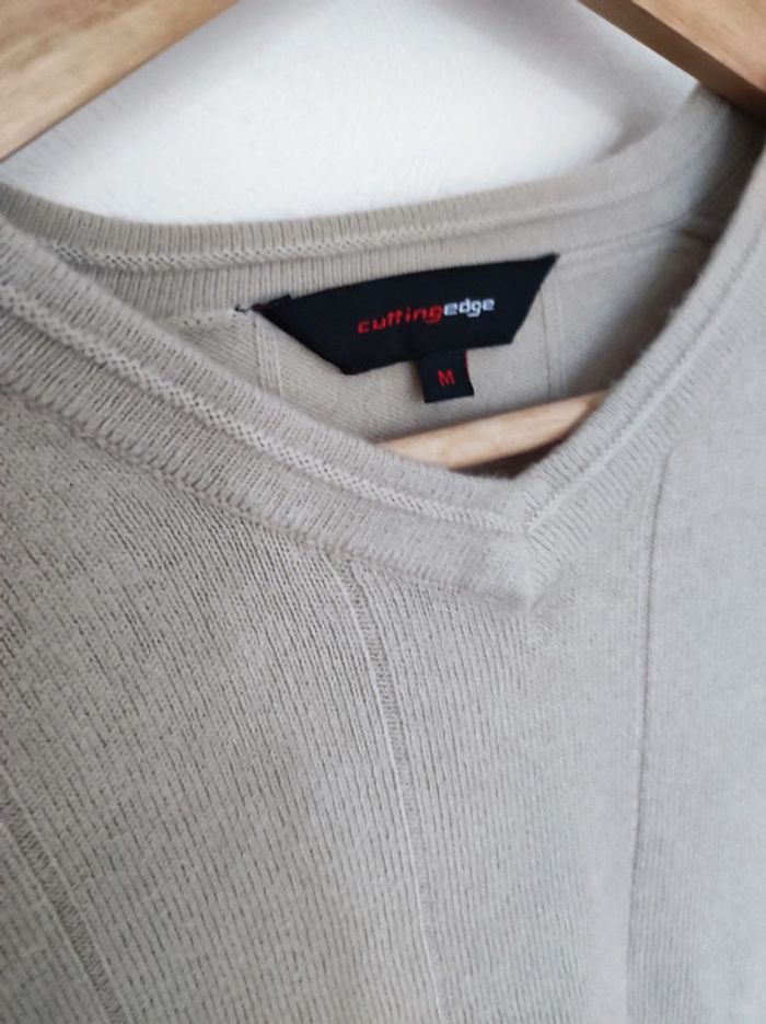 Pull taille M beige - photo numéro 2