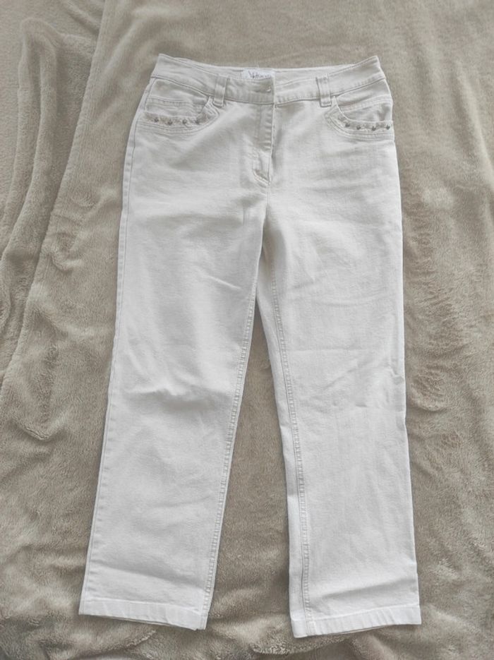 Jean droit beige Armand Thiery t.38