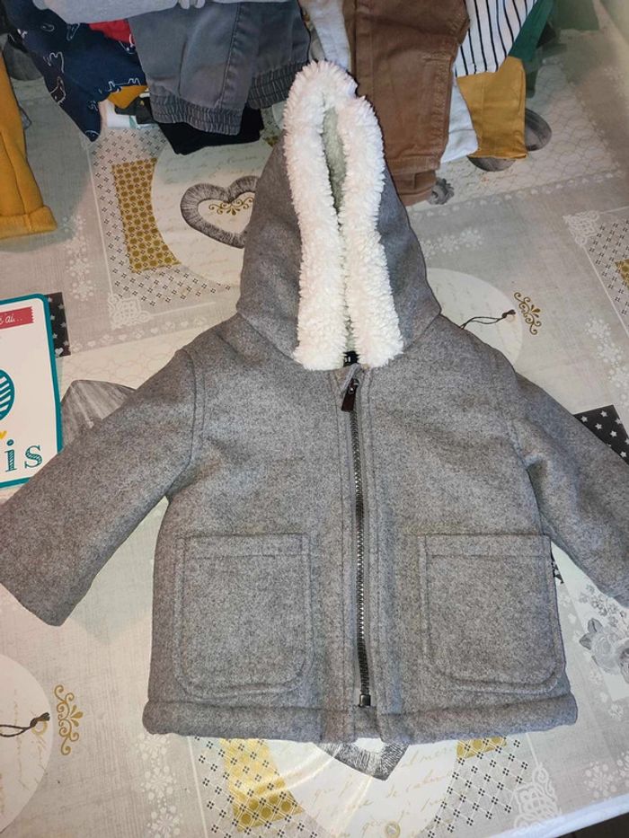 Manteau fourrure hiver mixte - photo numéro 3