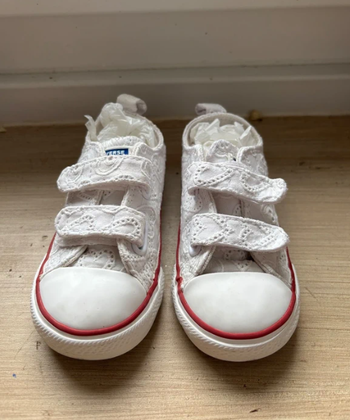 Converse Broderie cœur