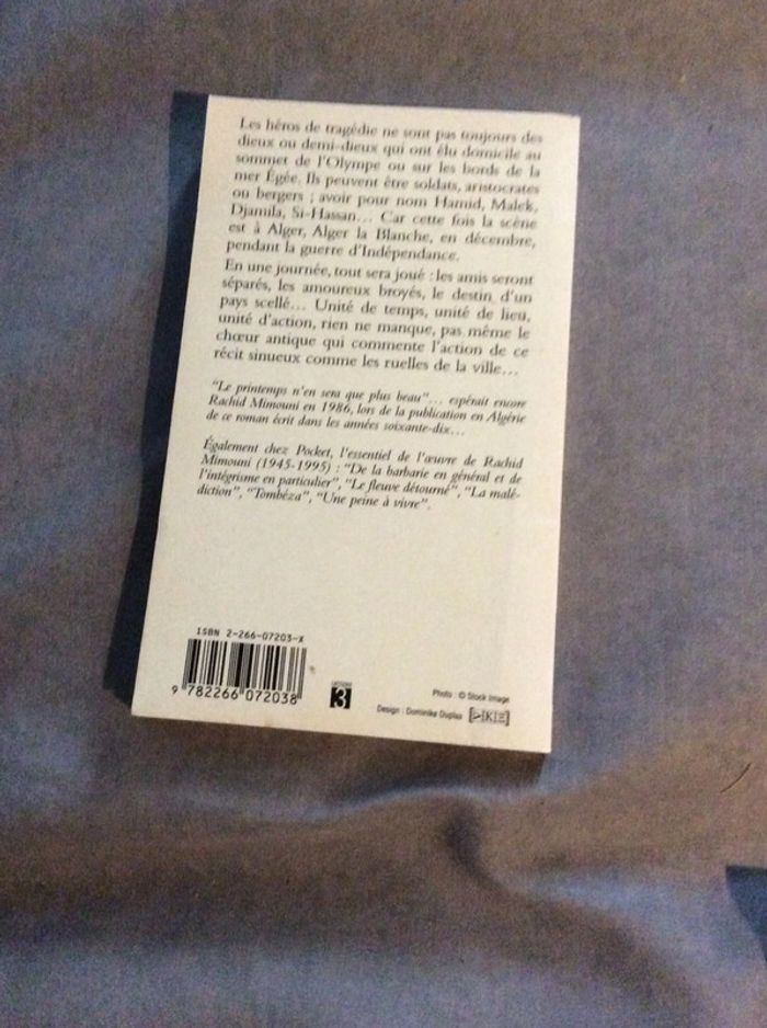 #le printemps n’en sera que plus beau Rachid Mimouni. ) - photo numéro 4