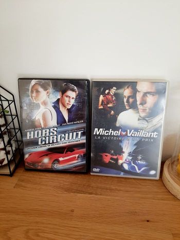 Lot de 2 DVD voitures
