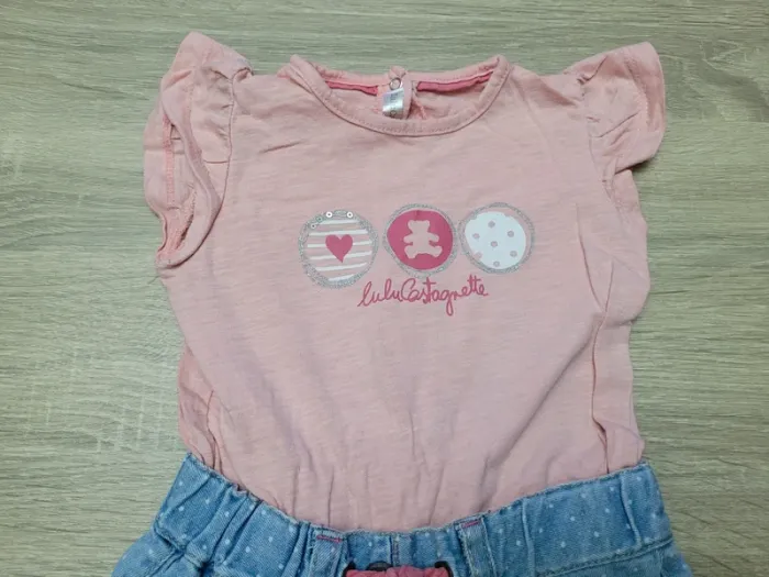 Lot de 2 combinaisons fille en 18 mois - photo numéro 9