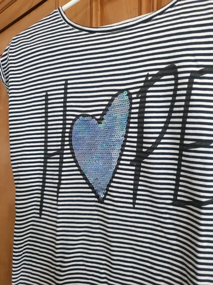 Tshirt marinière - photo numéro 2