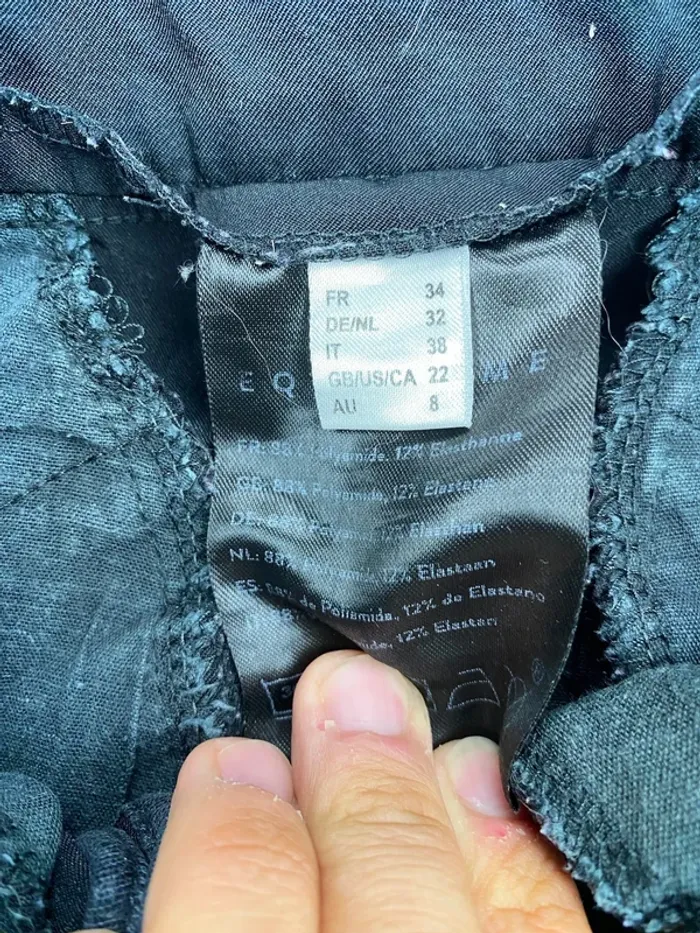 Pantalon Equithème noir – Très bon état – Taille 34 - photo numéro 14