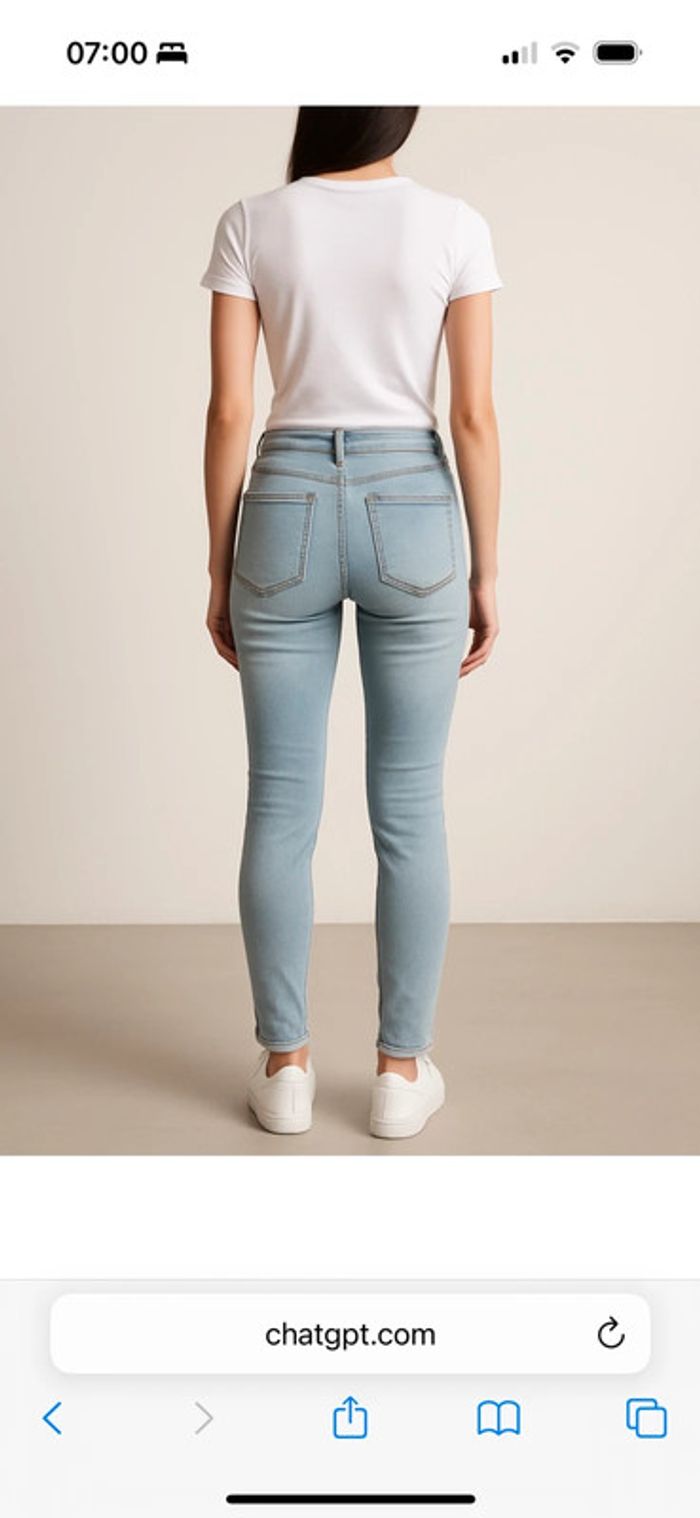 Jean slim Primark bleu clair
