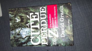 Livre la cité perdue de Z