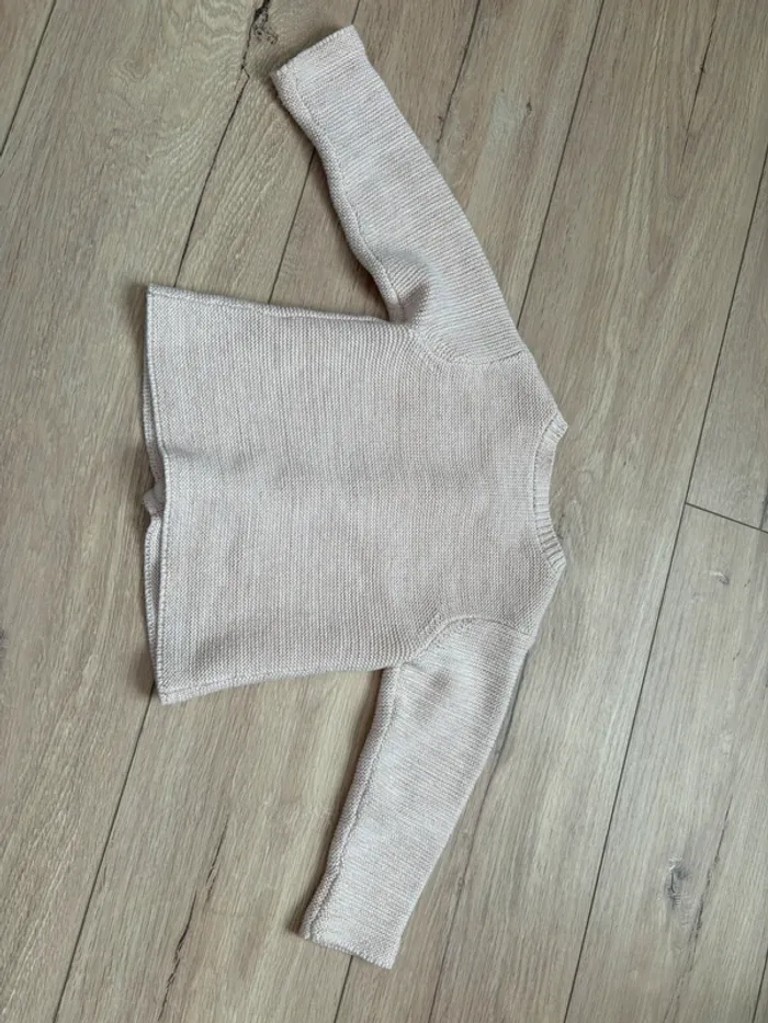 Gilet rose Orchestra 12 mois très peu porté - photo numéro 3