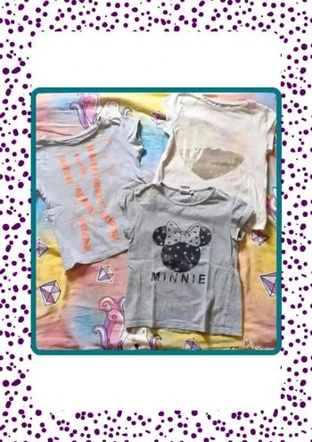 Lot tee-shirt MC 5ans