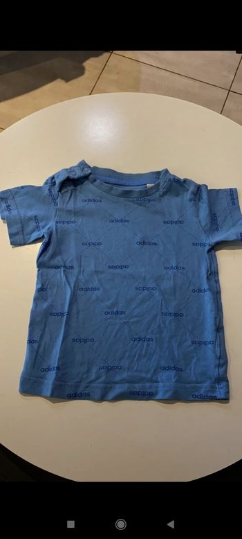 T shirt adidas 12 mois