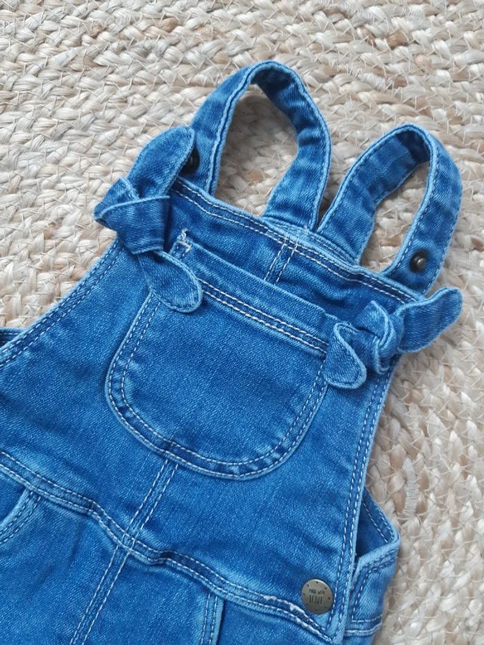 Salopette robe en jean Tape à l'oeil 3 mois - photo numéro 2