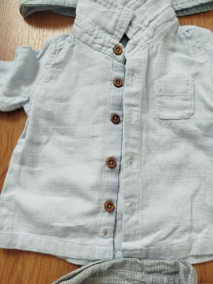 Lot de 3 chemise à - photo numéro 3