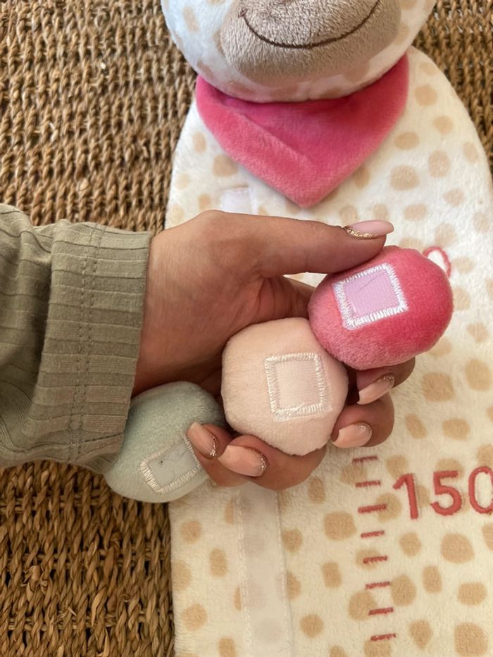 Nattou toise Charlotte et Rose + Coffret de naissance Moulin Roty - photo numéro 3