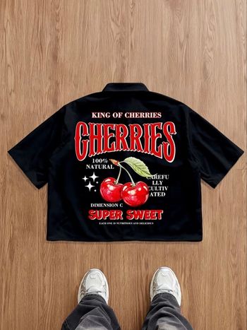 Chemise cherry en S Neuf