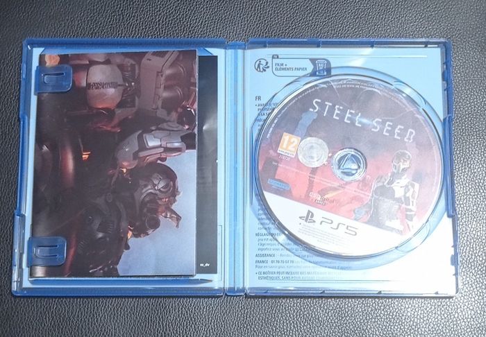 😍steel seed sur ps5 avec poster et cartes collector - photo numéro 5