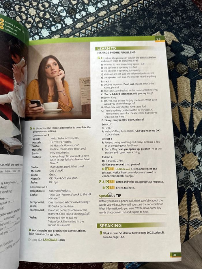 Manuel scolaire Speakout Pre-intermediate students’ book - photo numéro 6