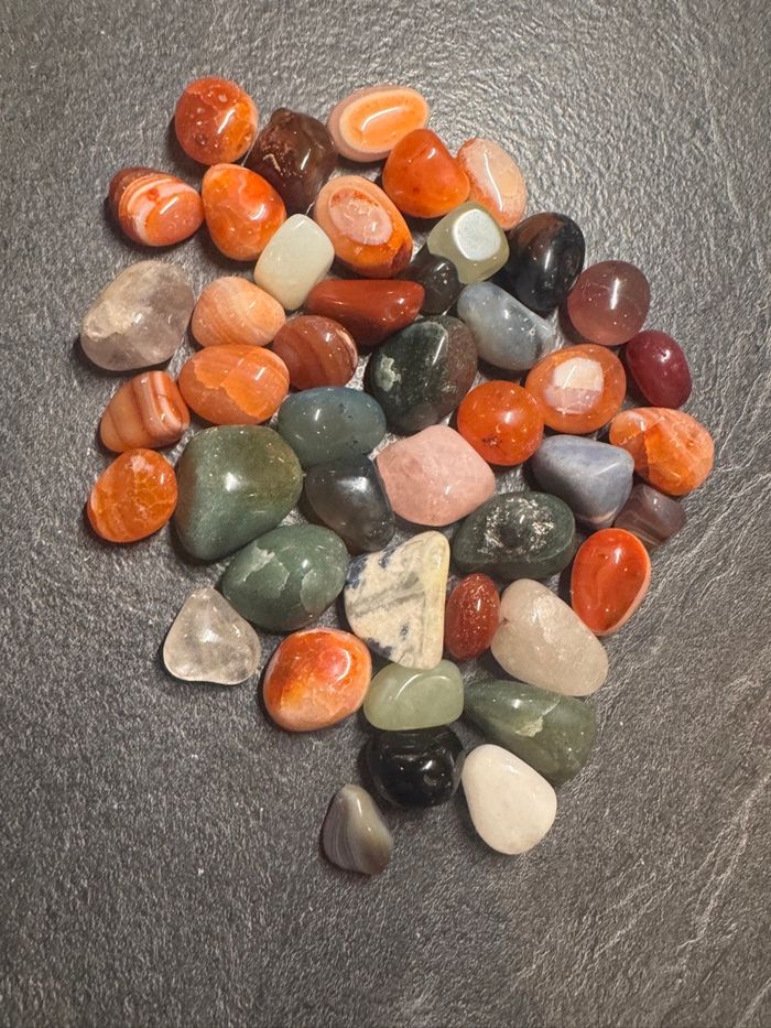 Lot de 320 g de Pierres Naturelles Polies – Collection variée – Lithothérapie & décoration - photo numéro 4