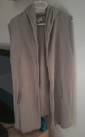 Gilet long h&m avec capuche