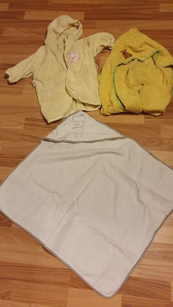 lot sortie De bain et peignoir pick ouic