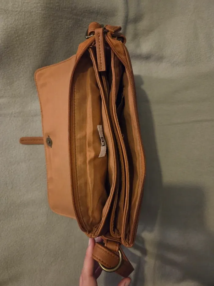 Sac à main marron – La Halle - photo numéro 4