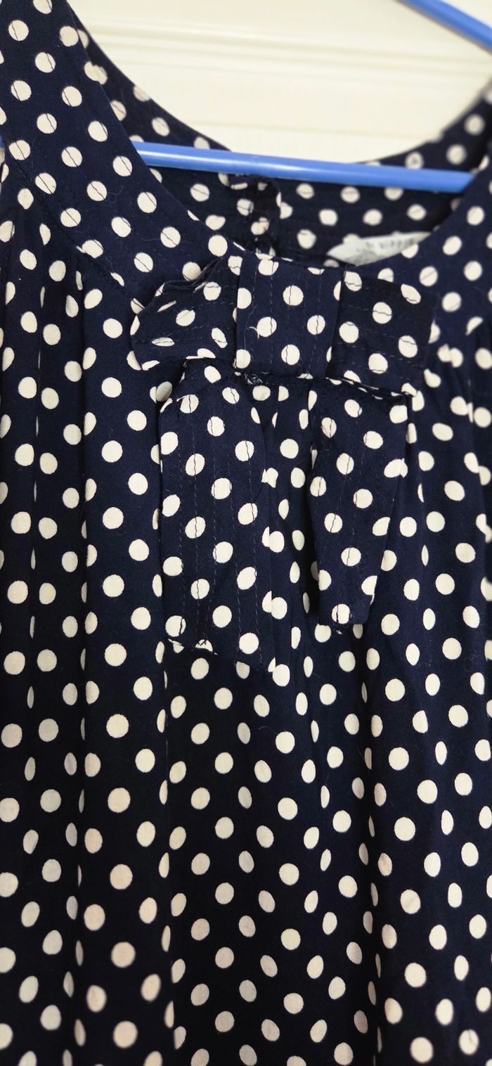 Robe / Tunique It Hippie à pois 🖤 fluide et légère – style rétro chic – excellent état - photo numéro 10