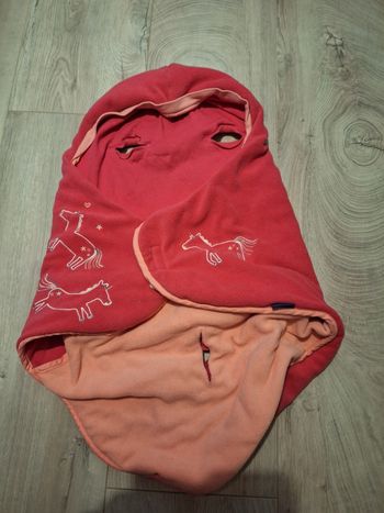 Chancelière bébé rose