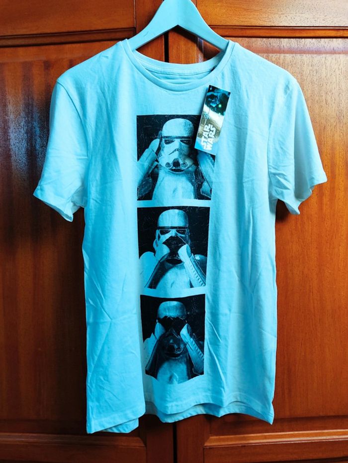 T-shirt homme Star Wars Stormtrooper S Neuf coton - photo numéro 4