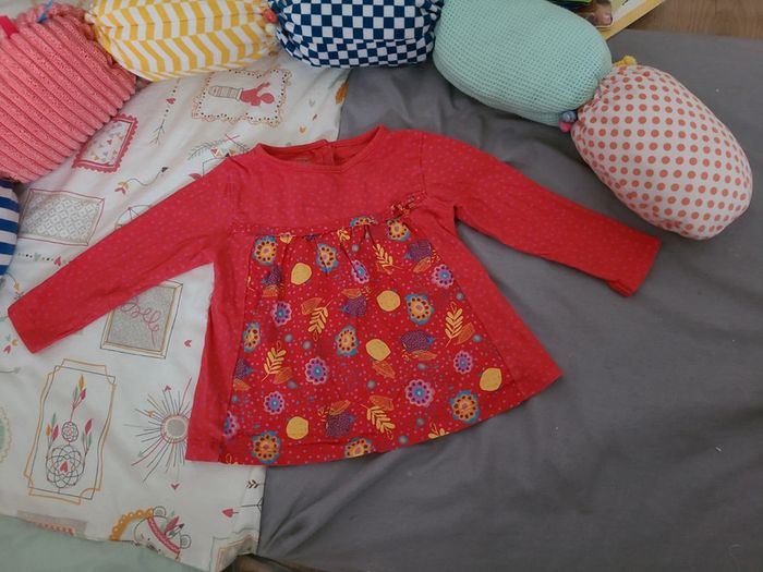 Ensemble 18 mois jupe boule t-shirt - photo numéro 2