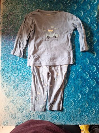 Pyjama voiture 12 mois kiabi