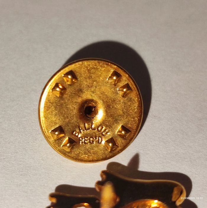 Broche doré grenouille Ballou reg'd - photo numéro 8