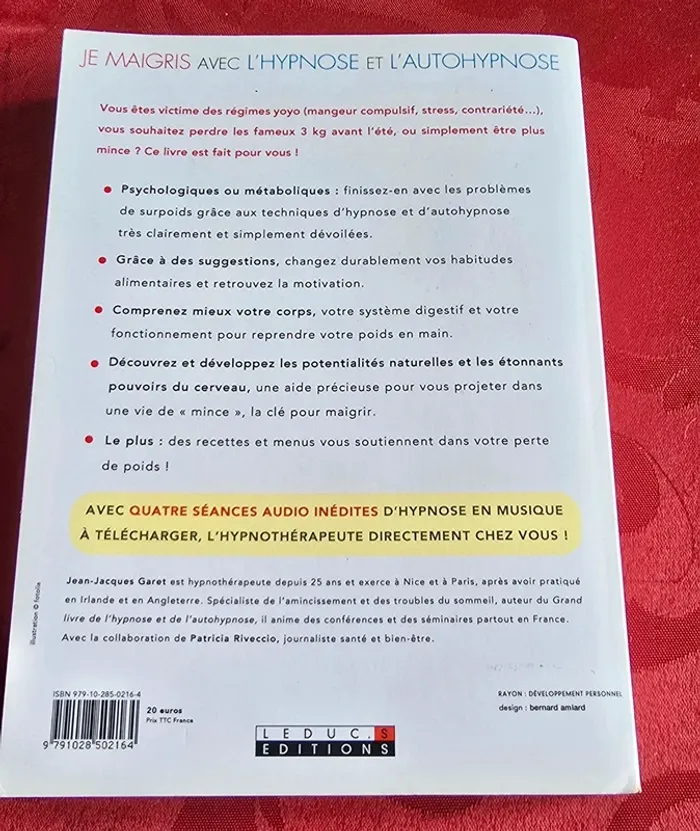 Livre je maigris avec l'hypnose et l'autohypnose - photo numéro 2