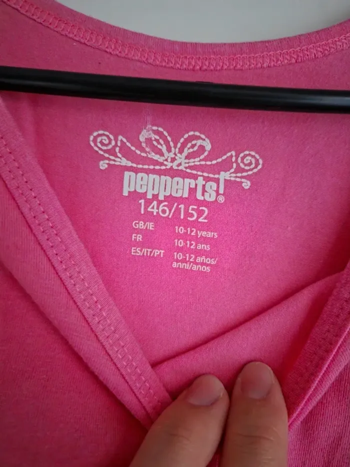 Lot 2 t-shirts débardeurs fille taille 10/12 ans - photo numéro 3