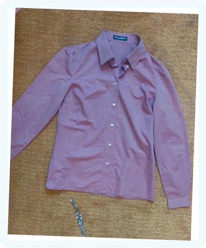 Chemise Dolce & Gabbana 40 - photo numéro 2