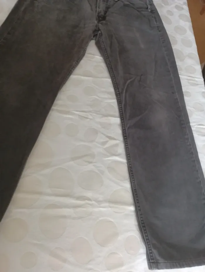 Pantalon jeans homme Levi's 514 taille 42 coupe droite - photo numéro 3