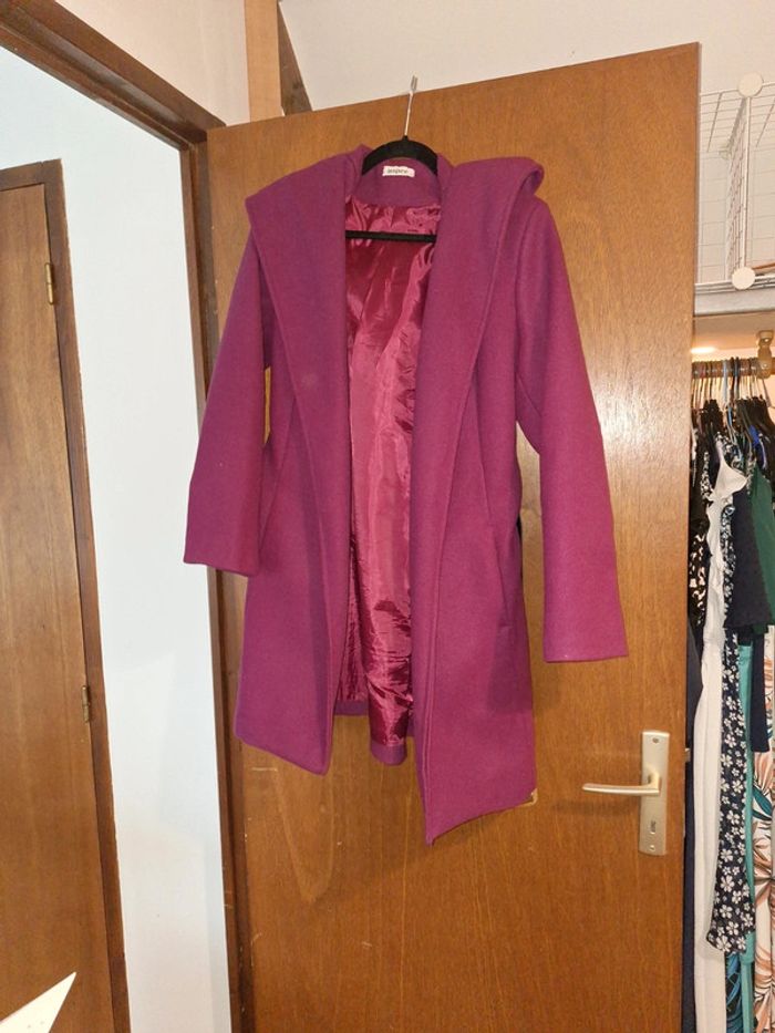 Manteau violet - photo numéro 2