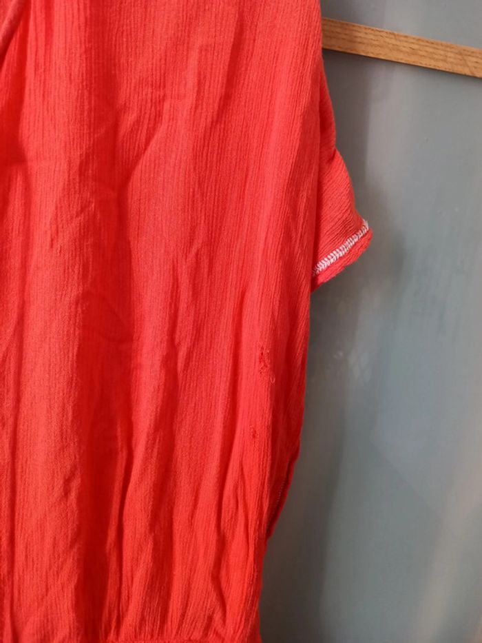 Robe Orange Taille 46 - photo numéro 2