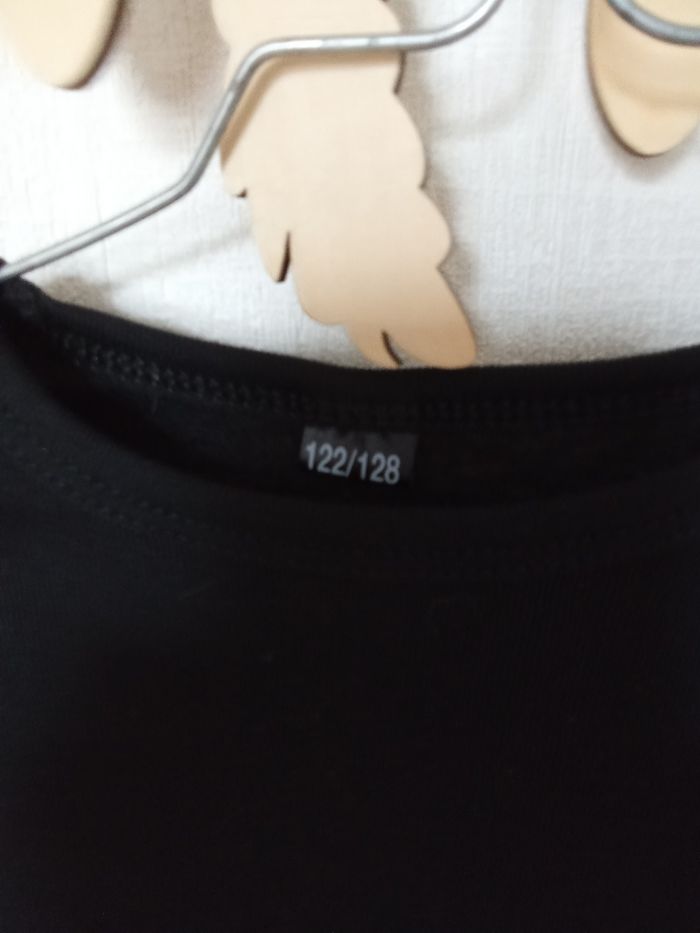 Tee shirt, maillot thermique sport mixte noir taille 7-8 ans - photo numéro 2