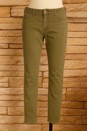 🌸Jeans skinny Vert olice Camaieu Taille 42🌸