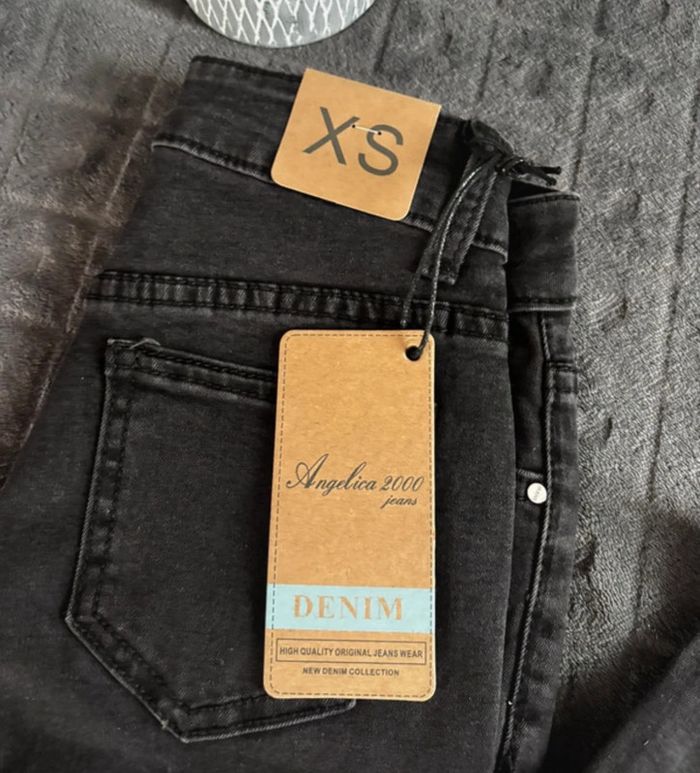 Beau jeans noir - photo numéro 3