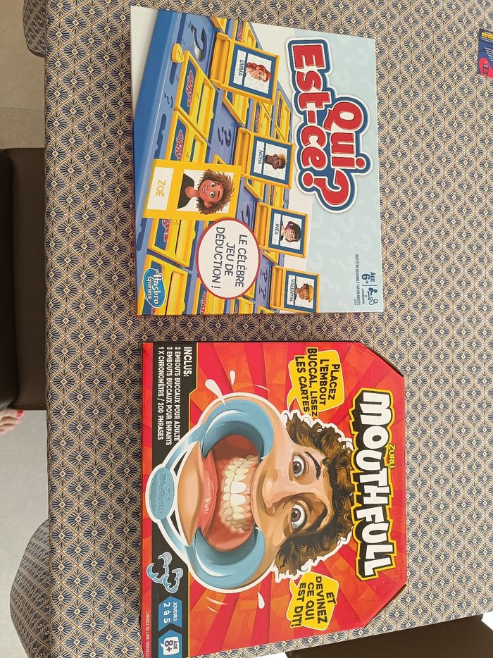 Lot de jeux de société