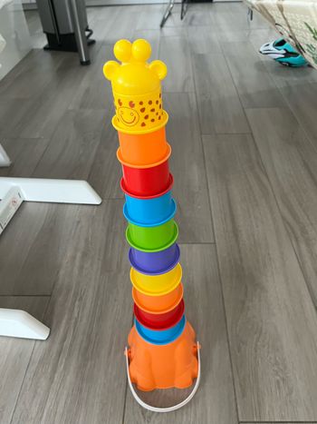 Cubes à empiler animaux