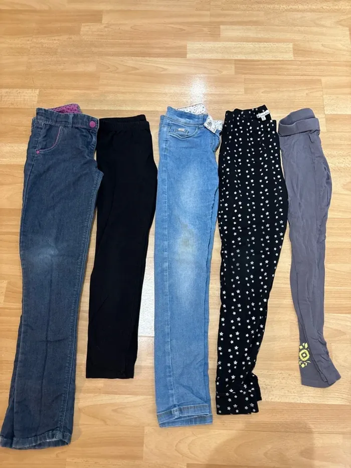 Lot pantalons 10 ans