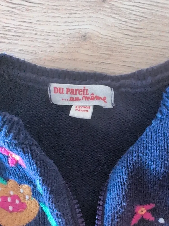 Gilet Taille 12 mois - photo numéro 3