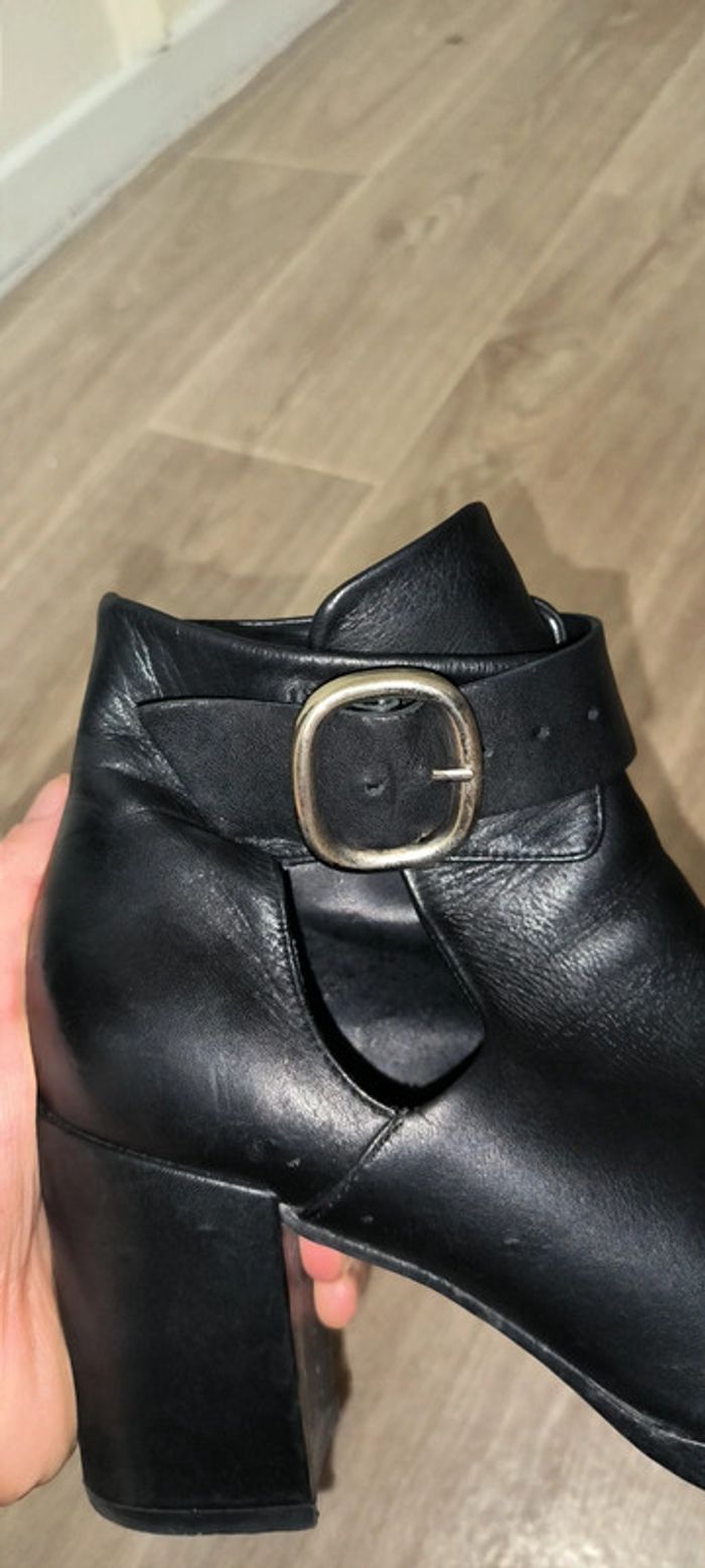 bottines maje très bon état 37 - photo numéro 11