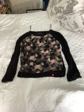 Blouse manches longues imprimée EDC