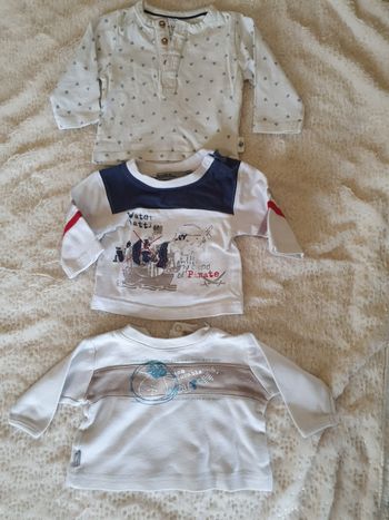 Lot de 3 tshirts