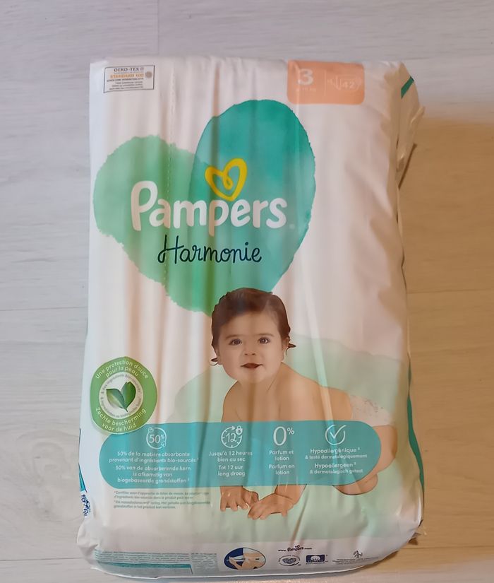 Pampers Harmonie Taille 3 - 42 couches