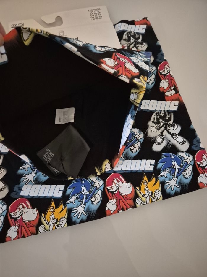 Ensemble 2 avec pièces bonnet et snood Sonic - photo numéro 3