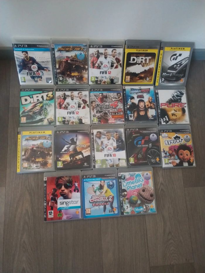 Lot 18 jeux PlayStation 3 testé et fonctionnel - photo numéro 2
